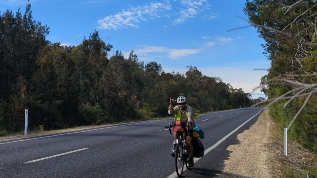 En bicicleta alrededor de Tasmania